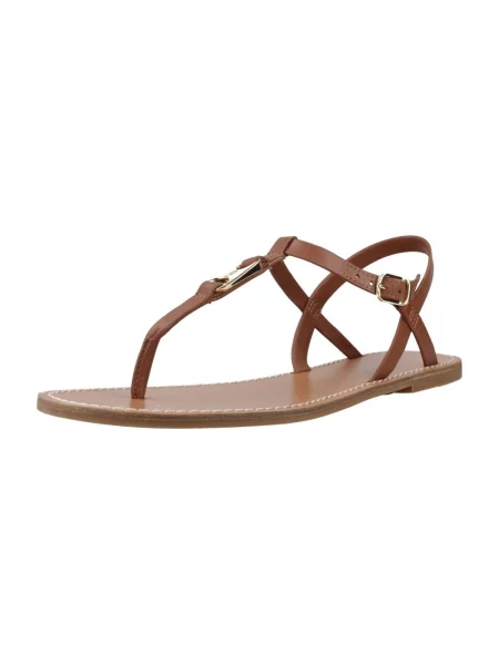 Chiloți Tommy Hilfiger din piele maro