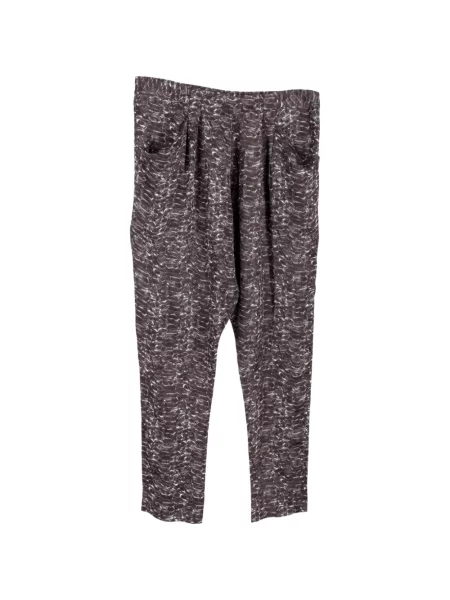 Pantaloni Joseph cu imagine maro