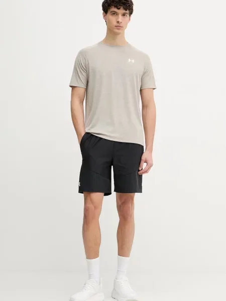Under Armour trening kratka majica Tech Textured bež