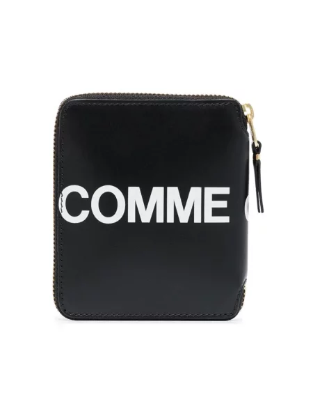 Portfel Comme Des Garcons z logo czarny