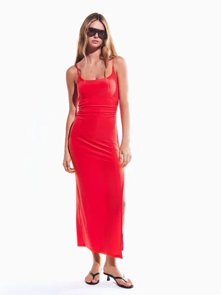 Bershka Rochie roșu