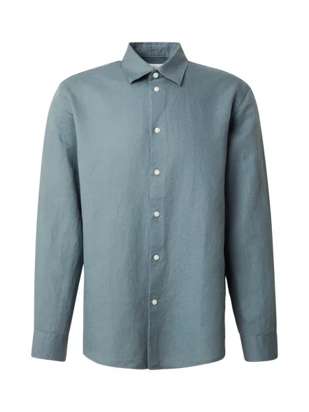 SELECTED Košile SLHCLAY petrolejová