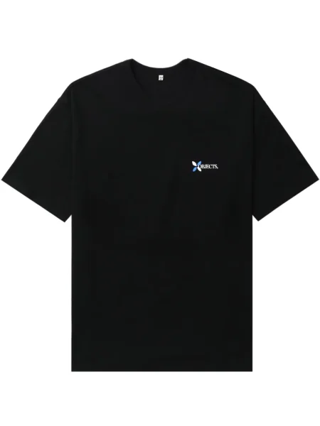 Тениска Khoki с принт черно