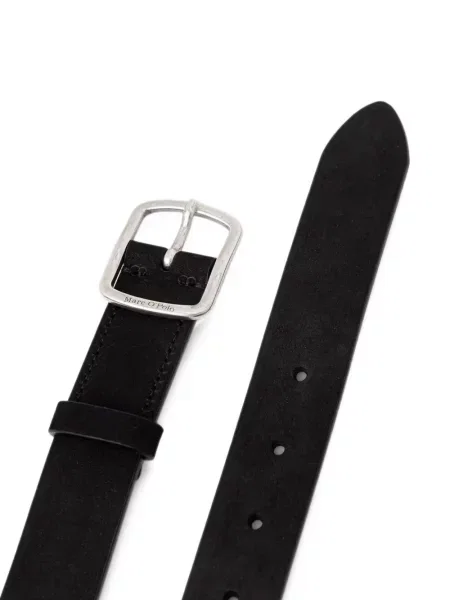 Cu centură curea Marc O'polo din piele de căprioară cu cataramă negru