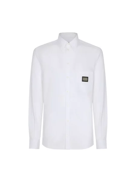 Koszula Dolce And Gabbana z logo biała
