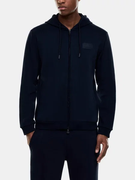 Кофта бавовна/поліестер синій