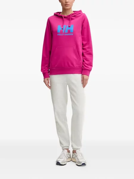 Hanorac cu glugă Helly Hansen cu cordon roz