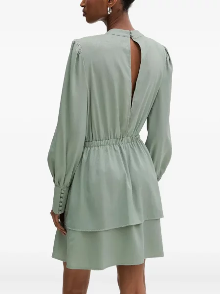 Rochie maxi Silvian Heach lungă de costum verde