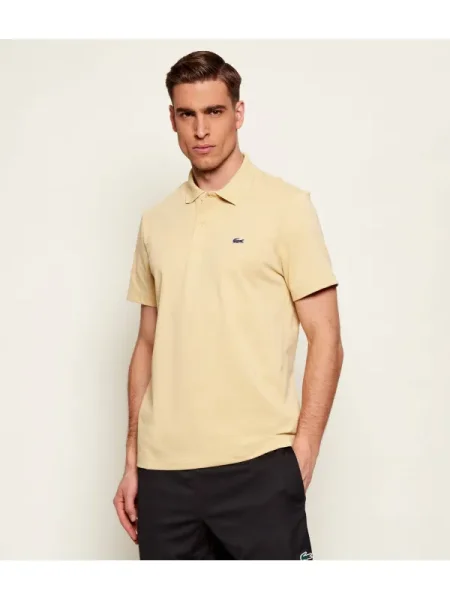 Tricou polo Lacoste bej