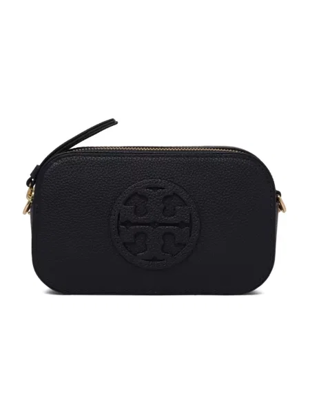 Torebka crossbody Tory Burch skórzana elegancka niebieska