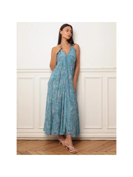 Rochie La Modeuse albastru
