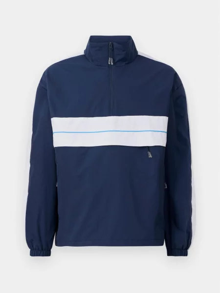 ELLESSE Prechodná bunda Weslia námornícka modrá / svetlomodrá biela