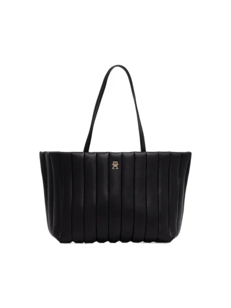 Geantă shopper Tommy Hilfiger negru