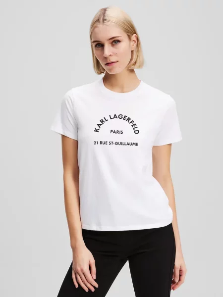Karl Lagerfeld tričko bílé