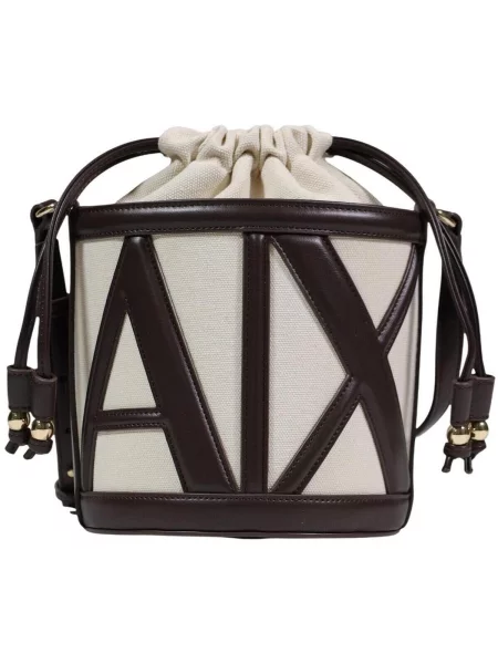 Geantă de mână Eax maro