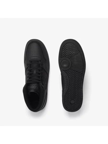 Lacoste Sneakersy Skórzane Set Mid czarny