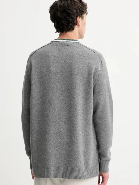 Iceberg sweter z wełną szary