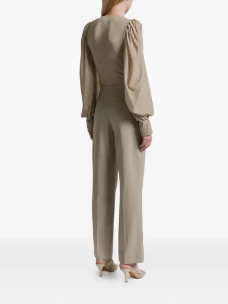 Pantaloni Alberta Ferretti gri