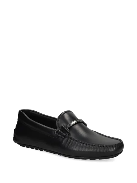 Pantofi loafer Boss din piele negru