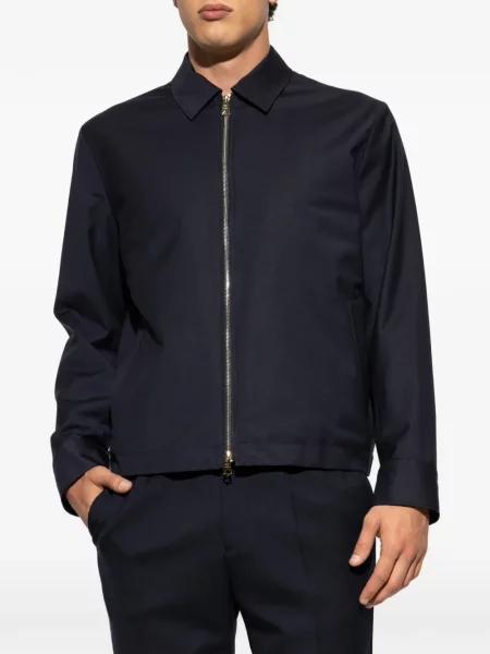 Geacă Paul Smith de lână albastru