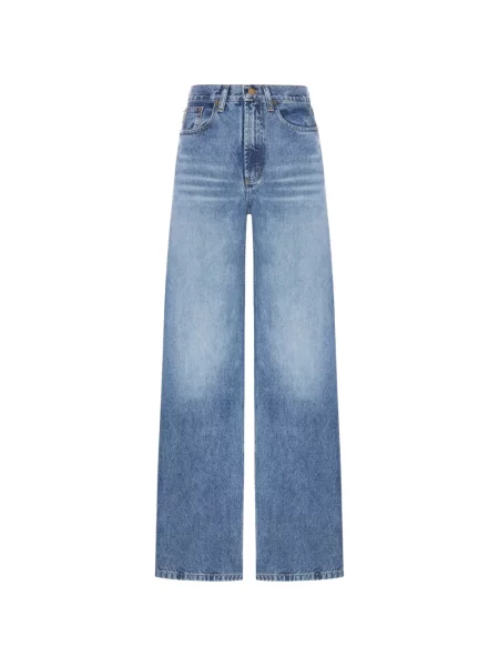 Blugi cu picior larg Lois Jeans albastru