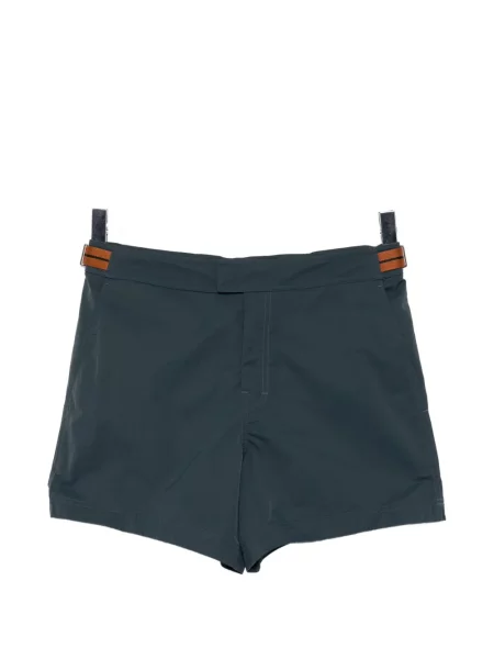 Slip de baie Zegna cu cataramă albastru