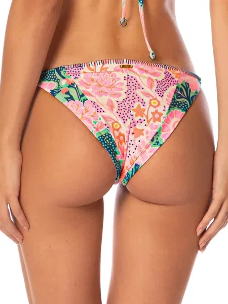 Maaji plavkové nohavičky dámske Blush Floral Shining ružová
