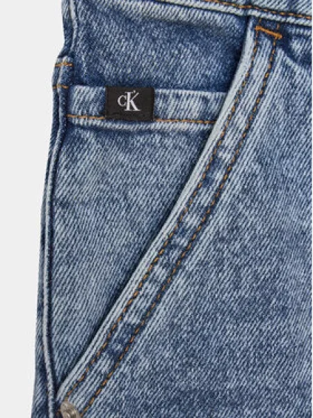 Calvin Klein Jeans Džinsiniai šortai Skater mėlyna