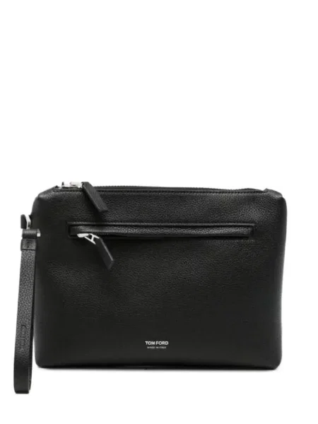 Geantă Tom Ford din piele negru