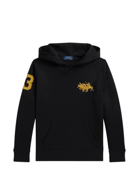 Bluza z kapturem dziecięca Polo Ralph Lauren czarna