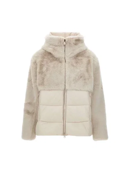 Kurtka puchowa Blauer szara