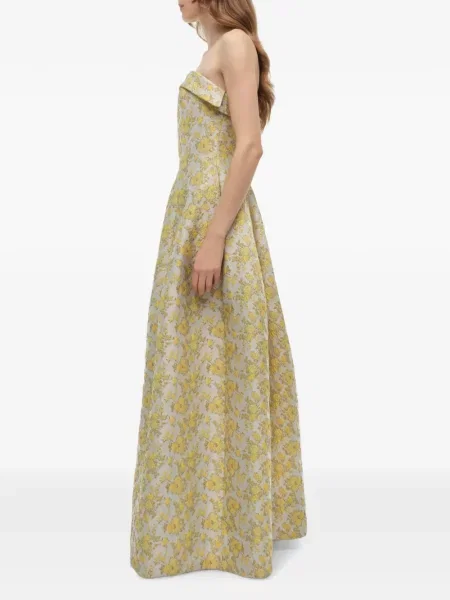 Rochie maxi Simkhai din jacard fără bretele