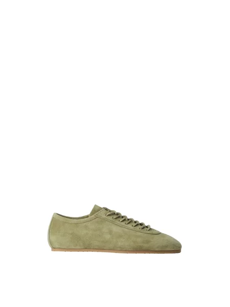 Sneakersy Dries Van Noten zamszowe zielone