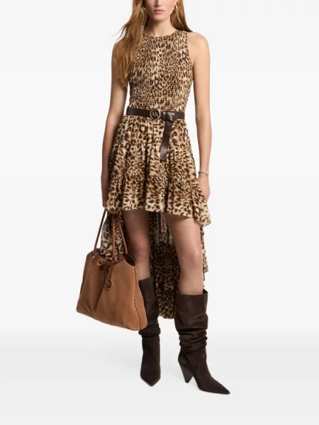 Rochie Michael Kors cu imagine cu model leopard