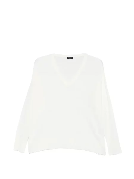 Top Neera z dekoltem w serek biały