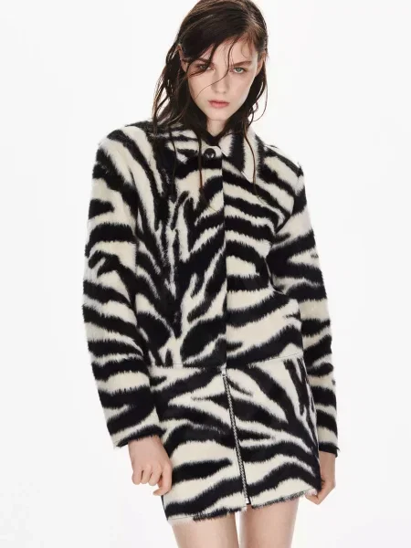 Зимова куртка MANGO ZEBRA