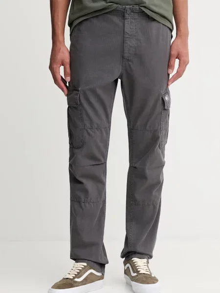 Kalhoty Tommy Jeans šedá