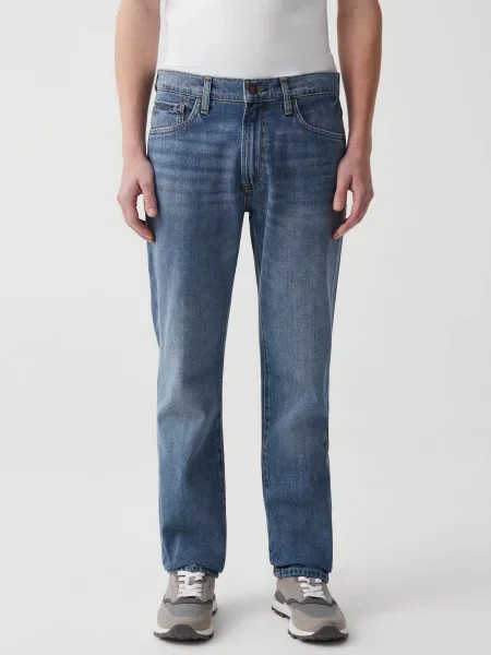 OVS Прямі джинси синій