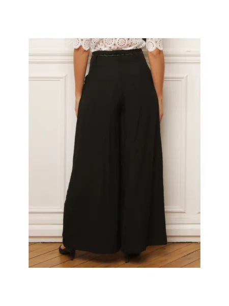 Nohavice La Modeuse čierna