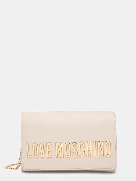 Дамска чанта LOVE MOSCHINO бежов
