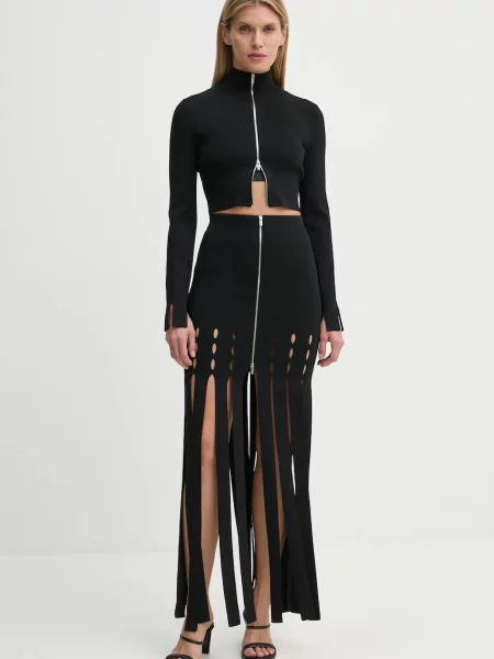 Nanushka kardigan IZAN czarny