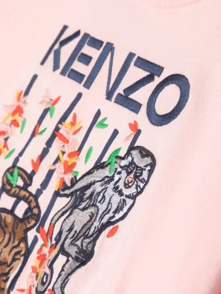 Bluza dziecięca Kenzo różowa