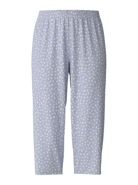 CALIDA Spodnji del pižame golobje modra bela