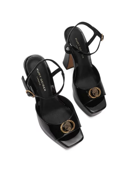 Sandale Kurt Geiger London cu platformă negru