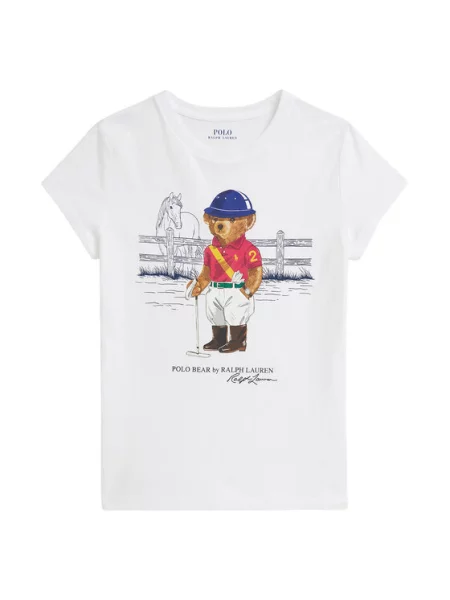Dětské polotričko Polo Ralph Lauren bílé