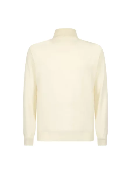 Sweter z golfem Dell'oglio do golfa biały