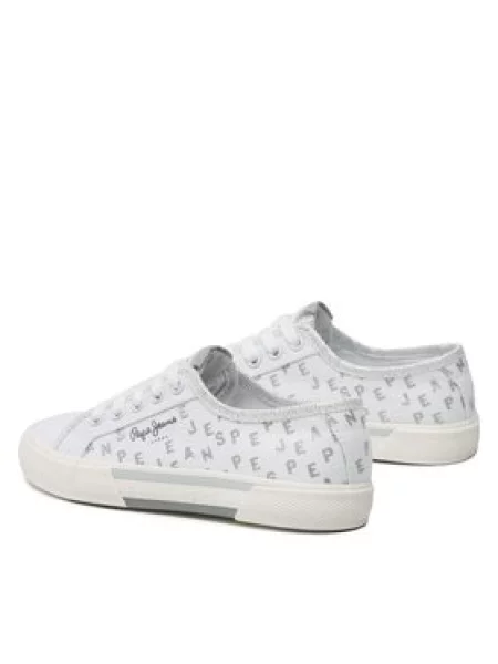 Tenis superge Pepe Jeans Brady Shine G bela