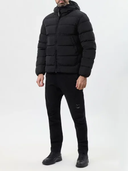 Пуховик C.p. Company черный