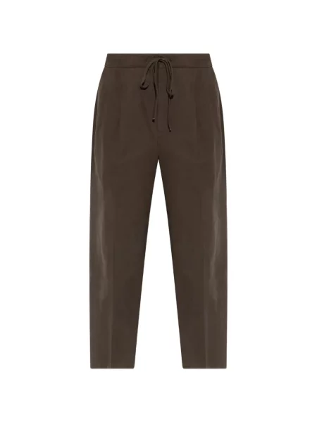 Pantaloni Fear Of God Essentials cu cordon maro