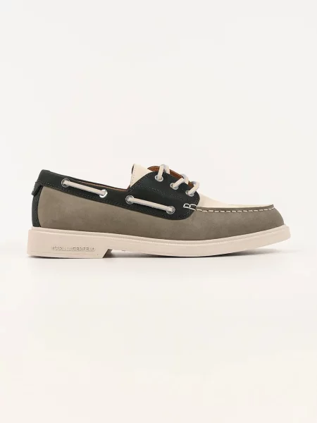 Karl Lagerfeld pantofi de piele Kori bej